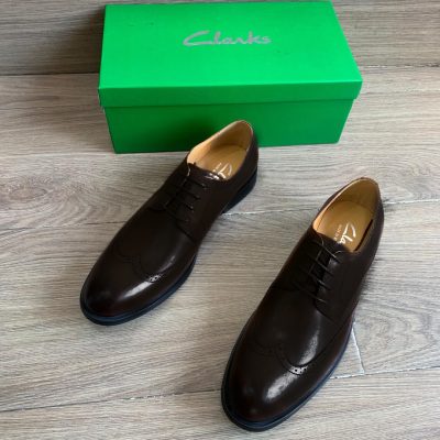 Clarks Lace Up Half-Brogues